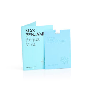 Max Benjamin scented card Acqua Viva