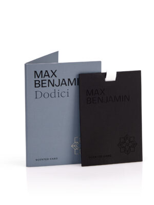 Max Benjamin scented card Dodici